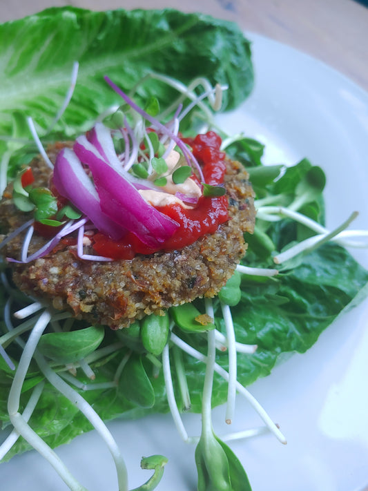 Raw Vegan Burger