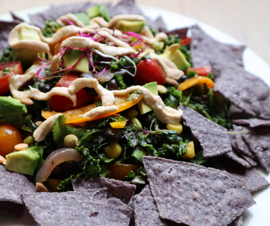 Taco Salad Exhale Virtual Retreat