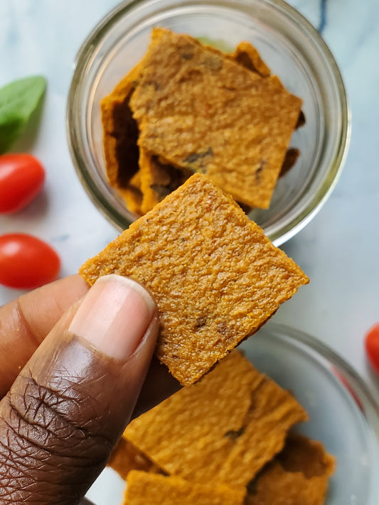 Raw Italian Parmesan Cheese Crisps
