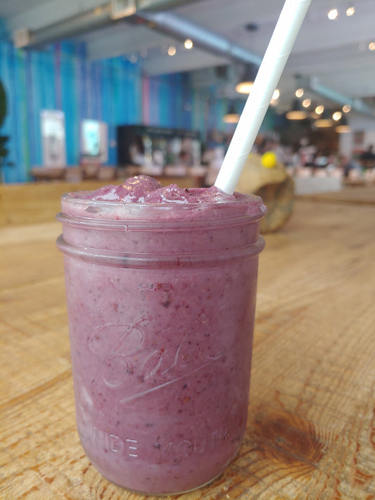 Image of blueberry smoothie