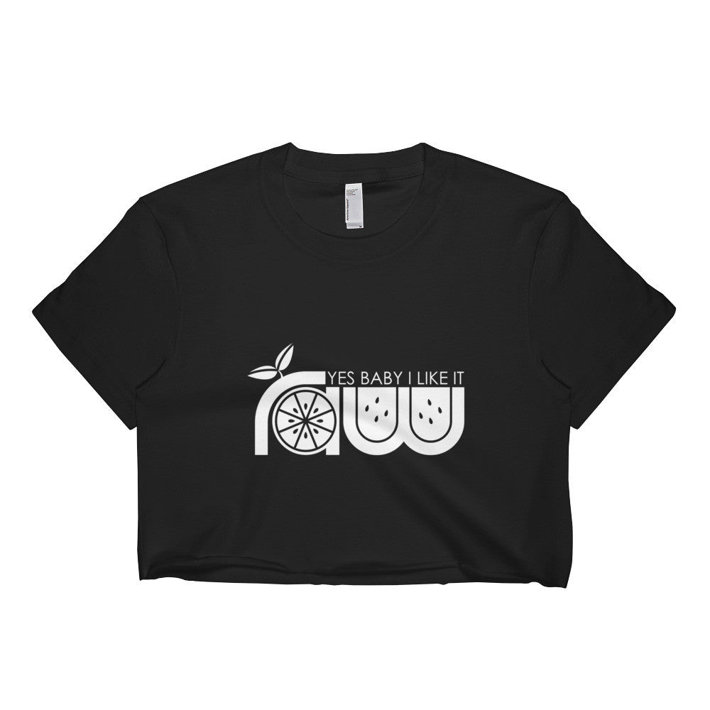 Short sleeve crop top