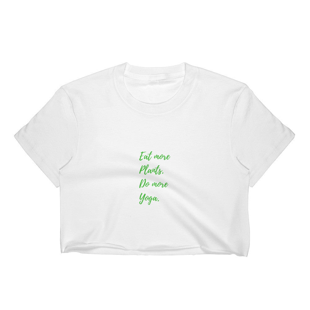 Eat More Plants Women's Crop Top