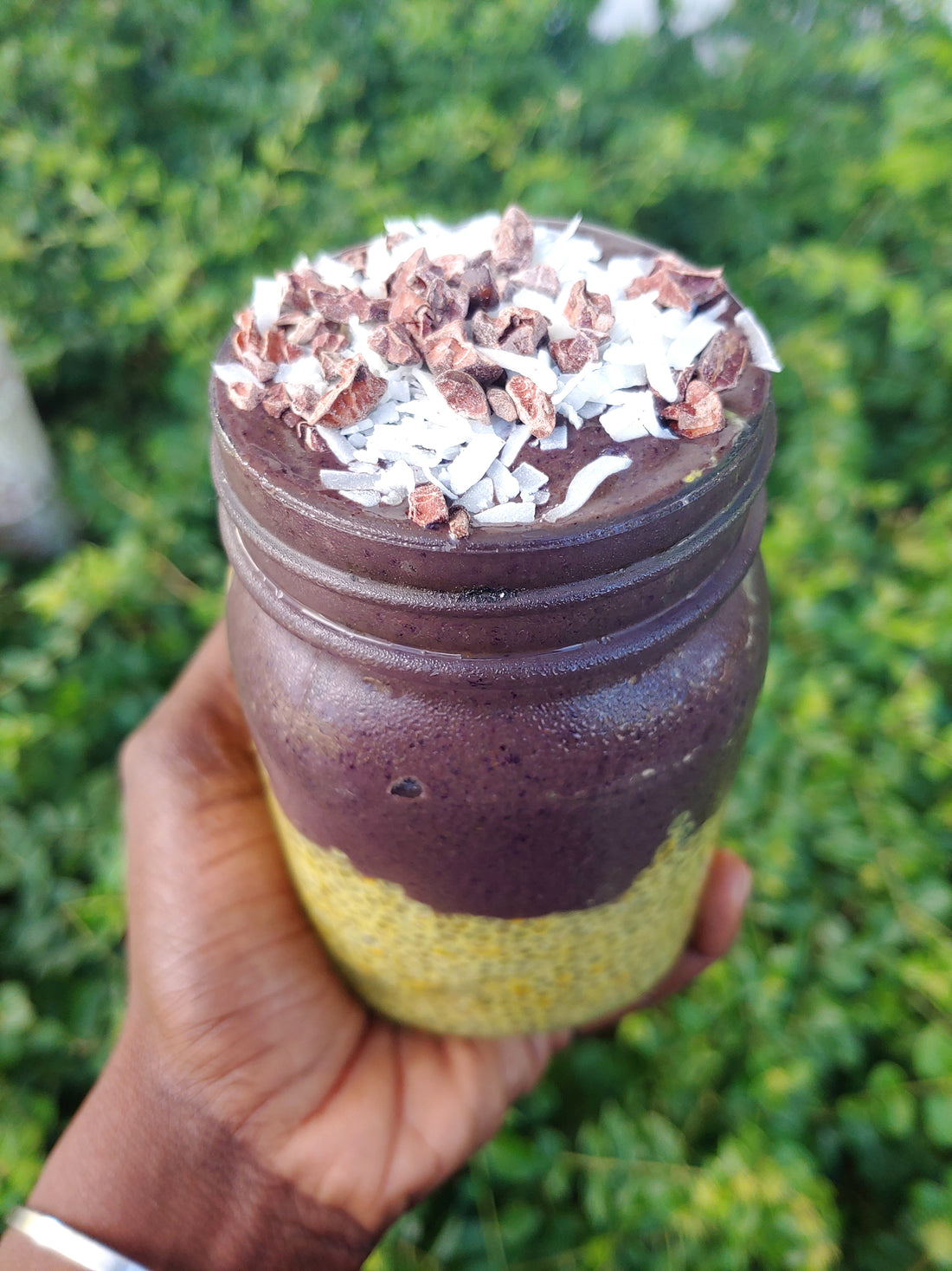 Loaded Golden Blueberry Chia Pudding