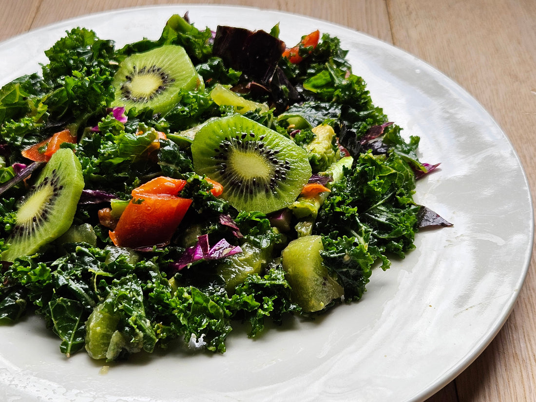 Kale Kiwi Salad