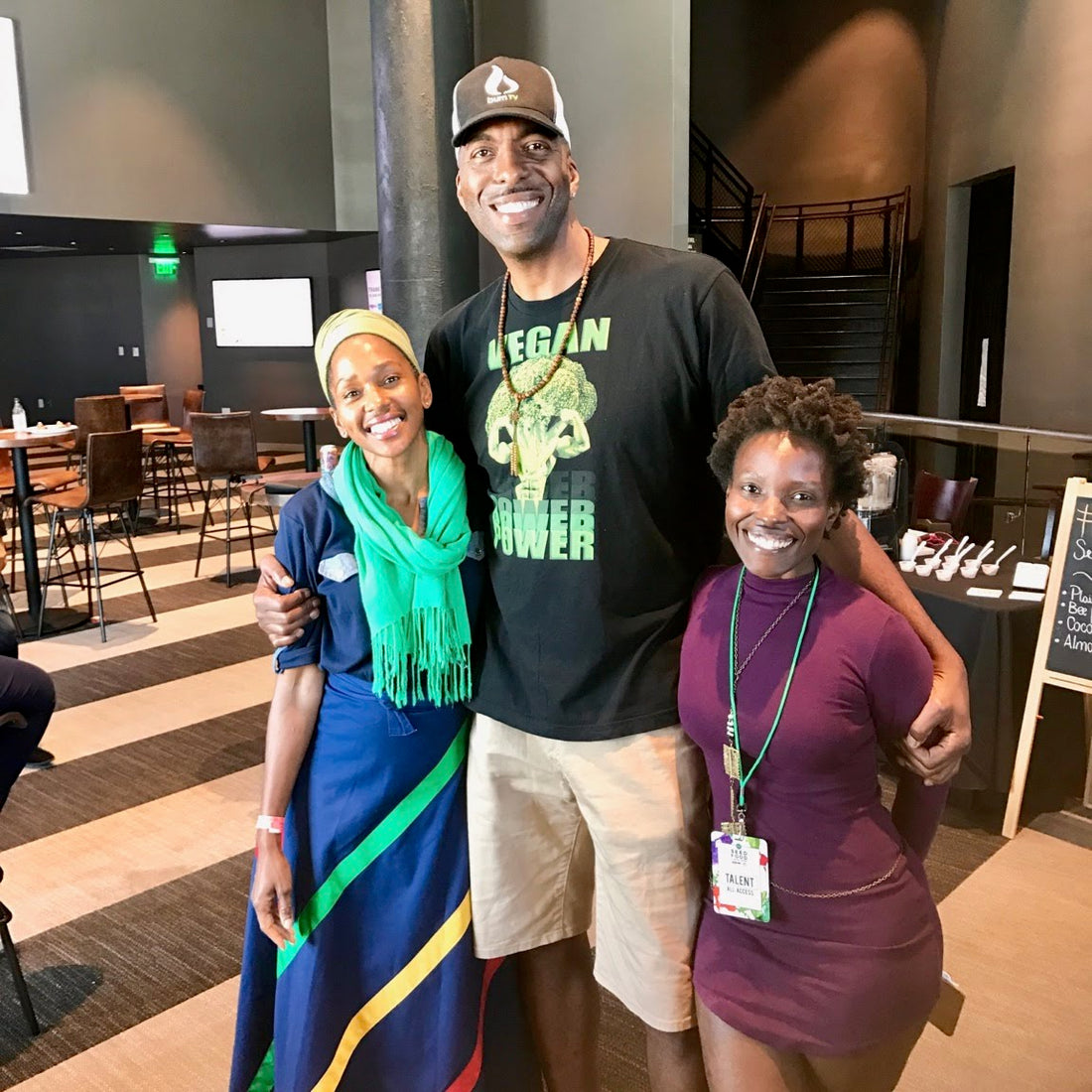 Interview with John Salley at Seed Food and Wine