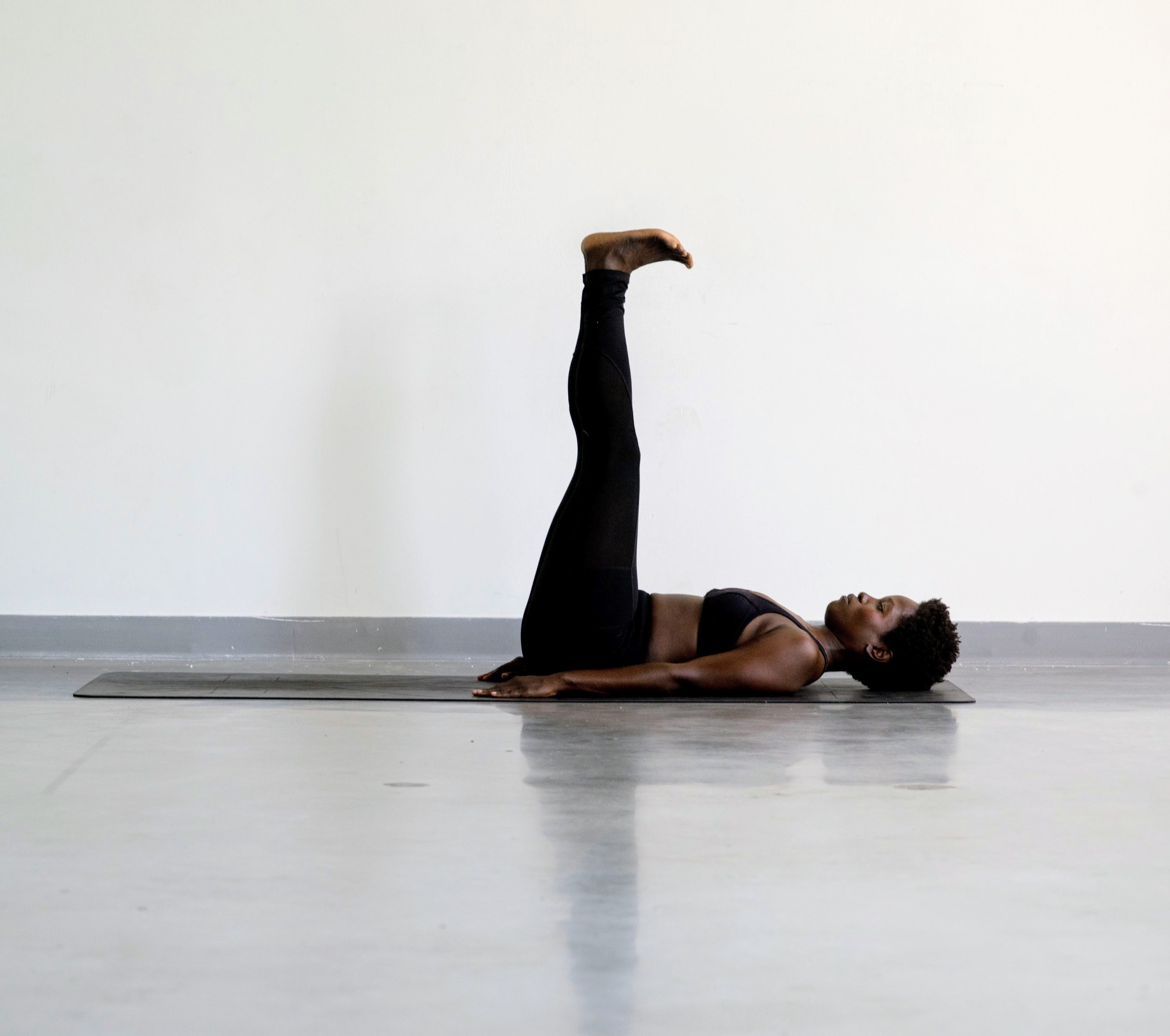 How To Do Legs Up the Wall Pose (Viparita Karani) | Liforme