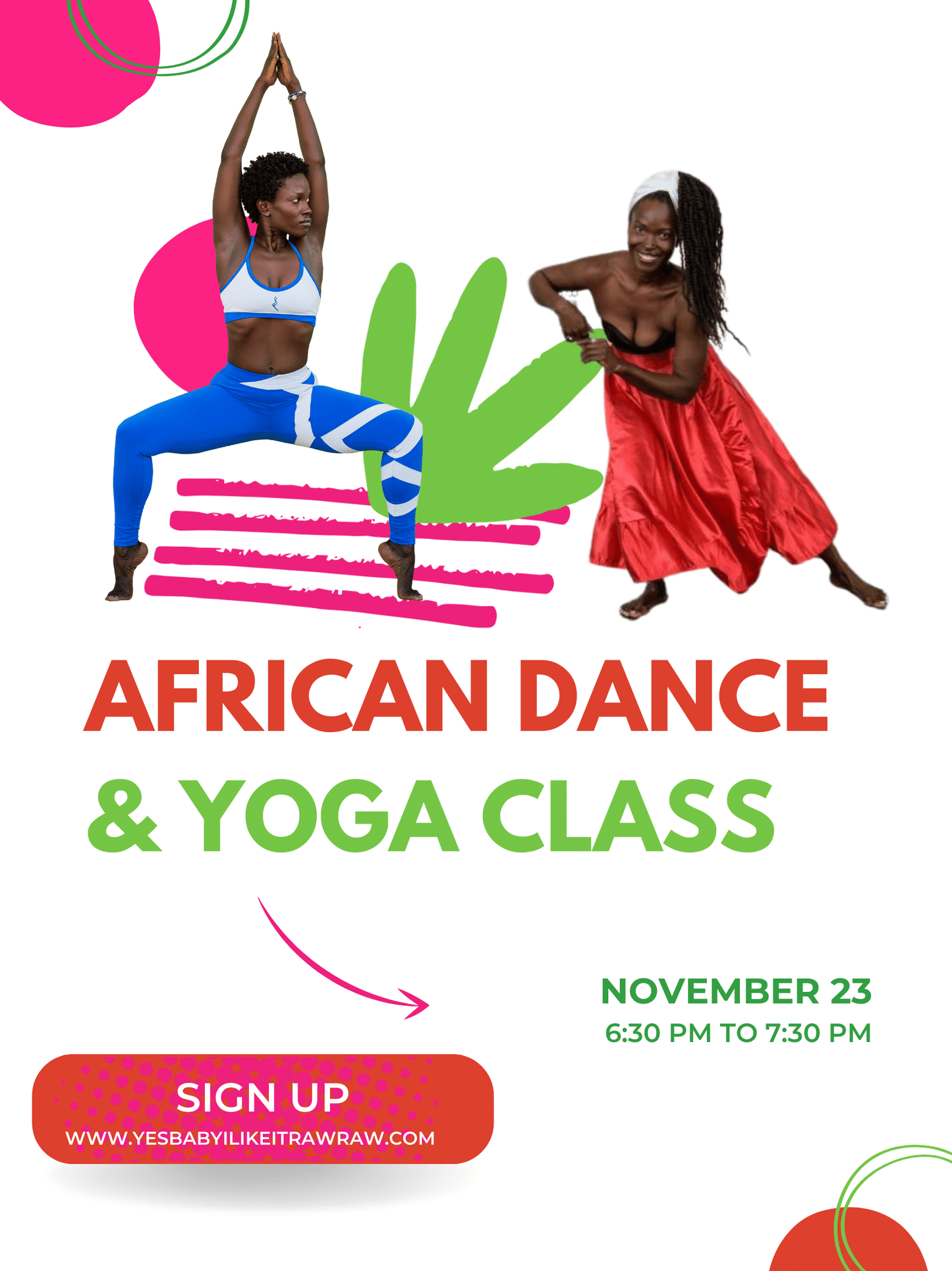 African Dance and Yoga Class