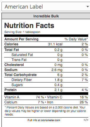 Incredible Bulk (Super Greens)