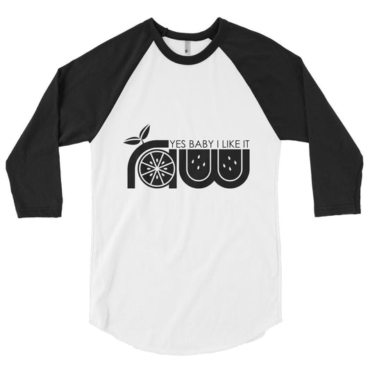 3/4 sleeve raglan shirt